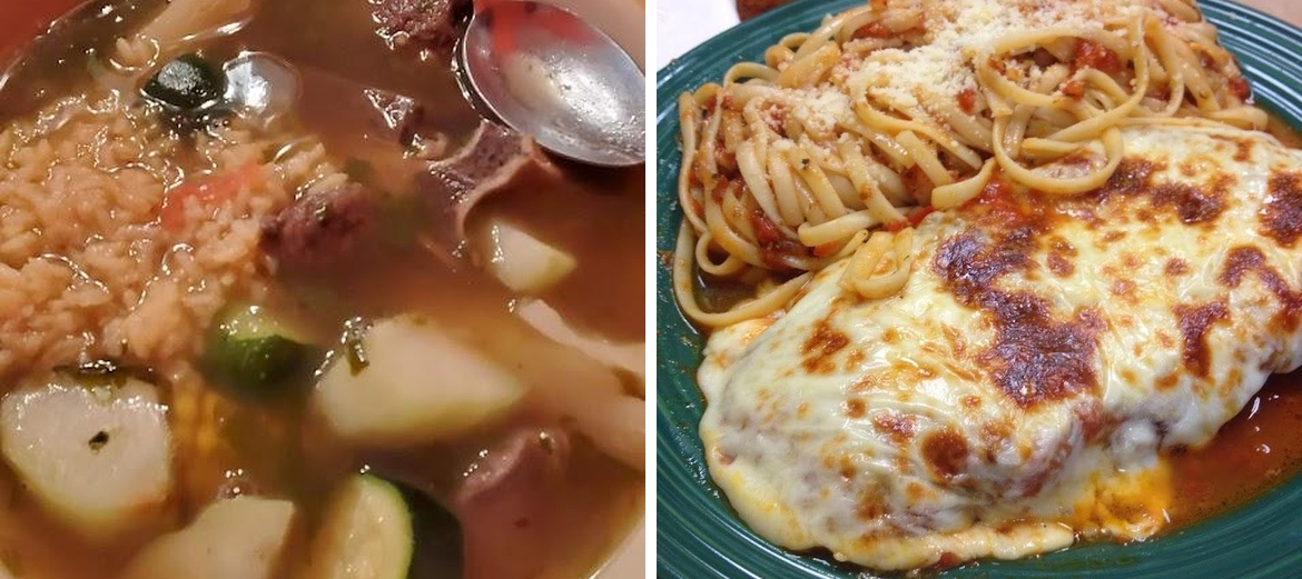 Julie's Menu